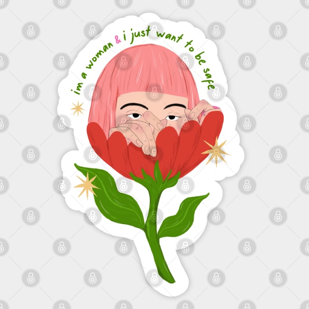 Women's Day Sticker by ouiouicathy